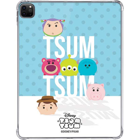 Disney Tsum Tsum Toy Story charcaters iPad Pro 11in (2024) Clear Case